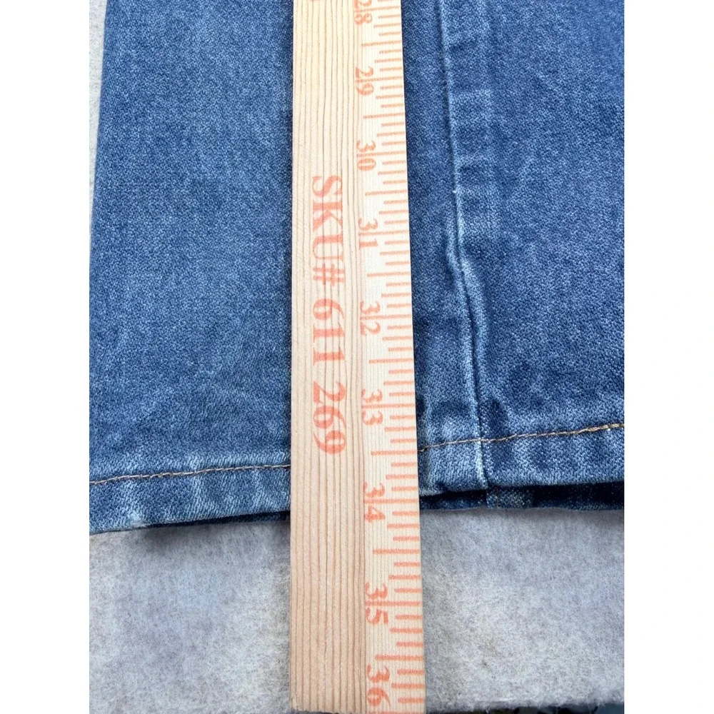 Wrangler Jeans Mens 35x34‎ Blue Cowboy Cut Original Fit Rigid Denim
